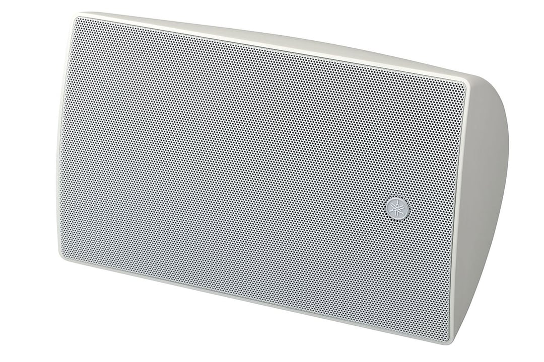 Vägghögtalare 8", 100V/8 ohm, EN54-24, vit, väggfästen ingår