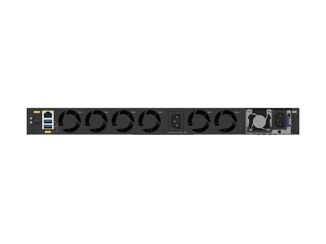 NETGEAR M4350-40X4C hanterad L3 10G Ethernet (100/1000/10000) Strömförsörjning via Ethernet (PoE) stöd 1U Svart