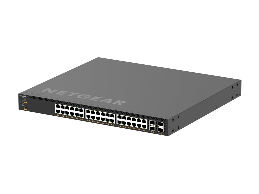 NETGEAR M4350-36X4V hanterad L3 10G Ethernet (100/1000/10000) Strömförsörjning via Ethernet (PoE) stöd 1U Svart