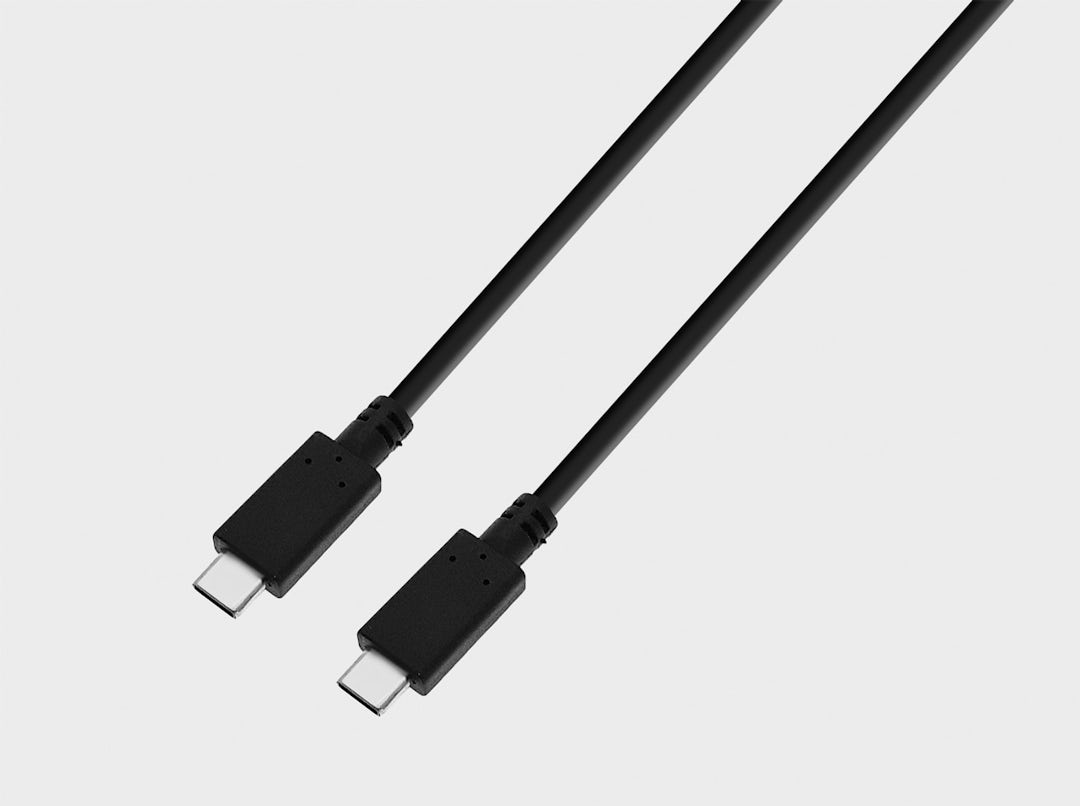 USB 3.1-kabel, typ C Hane - typ C Hane. Koaxialkabel, 3m