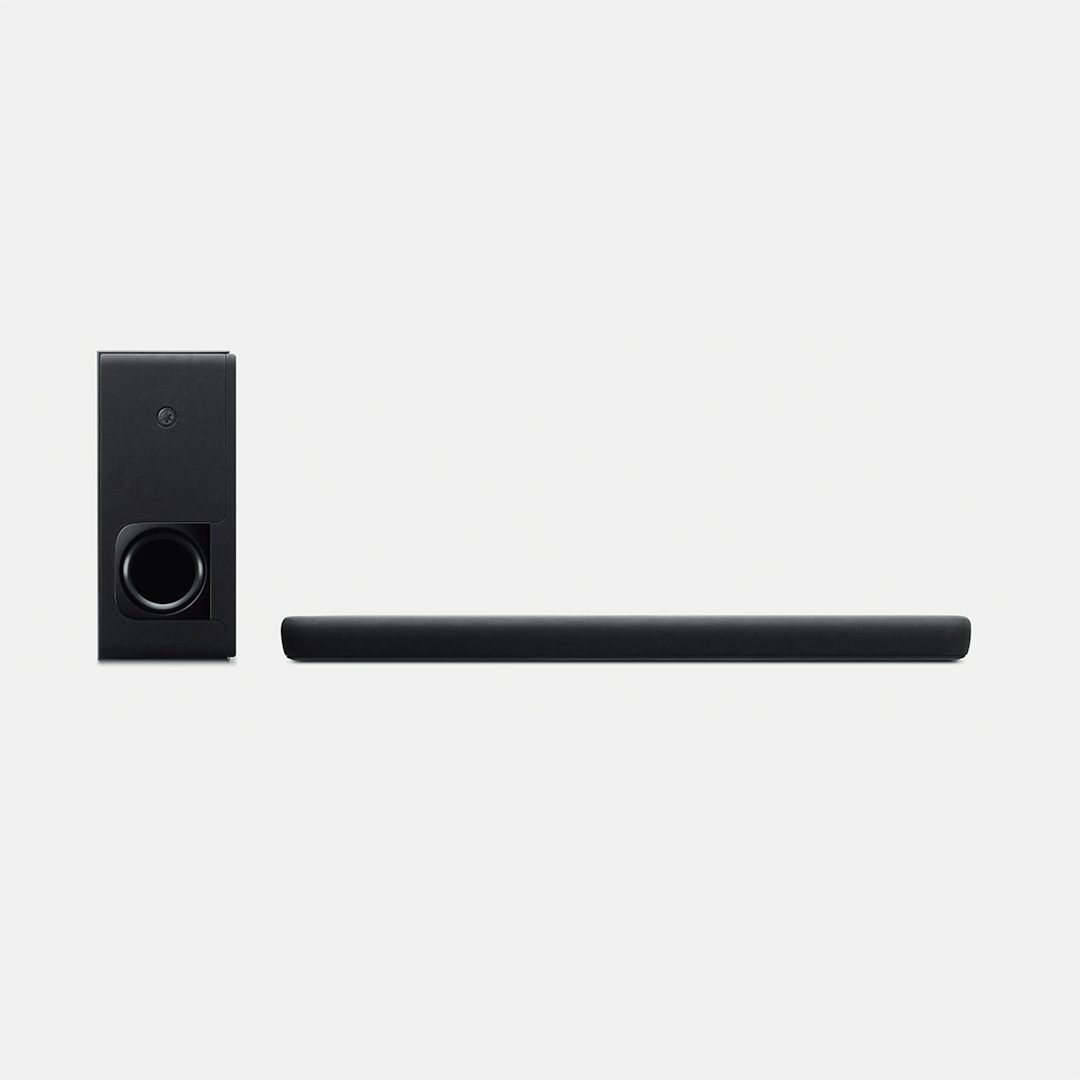 Kompakt soundbar med subwoofer, Bluetooth, svart